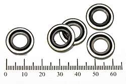 Металлорезиновое кольцо  внеш. D — 16 mm, внутр. D — 8,4 mm.
