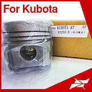 Поршень + кольца +0.5 ремонт комплект на один поршень KUBOTA V2203DI CT4-114\134 CN